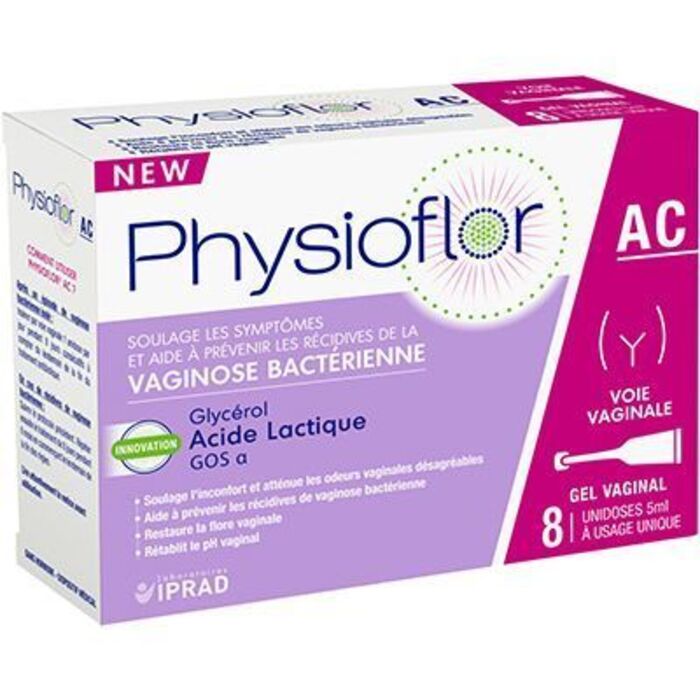 Photo de Physioflor ac vaginose bactérienne gel vaginal 8 unidoses Iprad Physioflor ac vaginose bactérienne gel vaginal 8 unidoses Iprad-229263