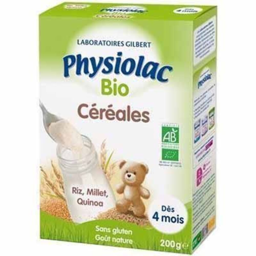 Photo de Physiolac bio céréales goût nature 200g Physiolac Physiolac bio céréales goût nature 200g Physiolac-223575