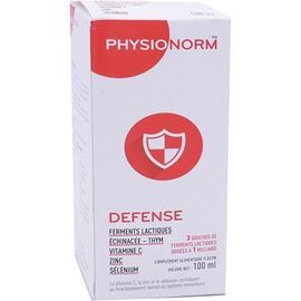 Physionorm defense 100ml - laboratoire immubio -223356