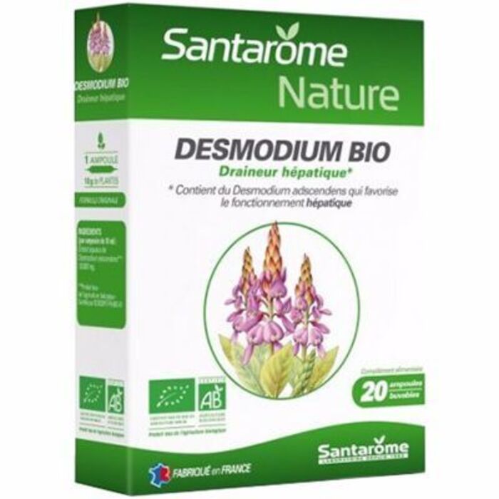 Photo de Phyto desmodium 2000 20 ampoules x 10ml Santarome Phyto desmodium 2000 20 ampoules x 10ml Santarome-216854