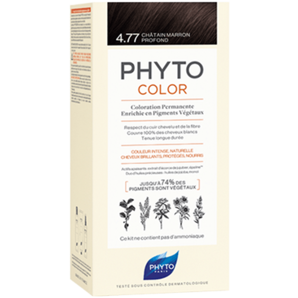 Photo de Phyto phytocolor 4.77 châtain marron profond Phyto Phyto phytocolor 4.77 châtain marron profond Phyto-223177