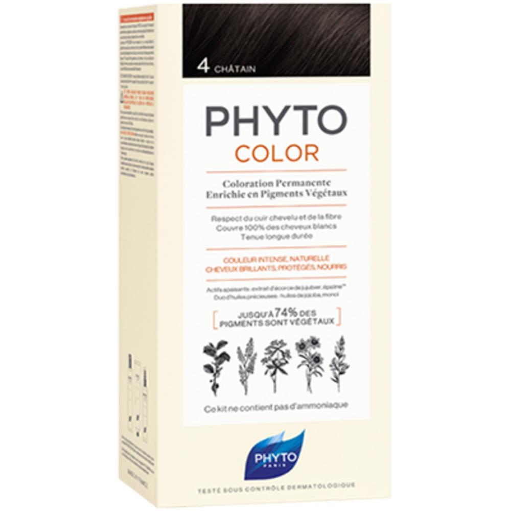 Photo de Phyto phytocolor 4 châtain Phyto Phyto phytocolor 4 châtain Phyto-223176