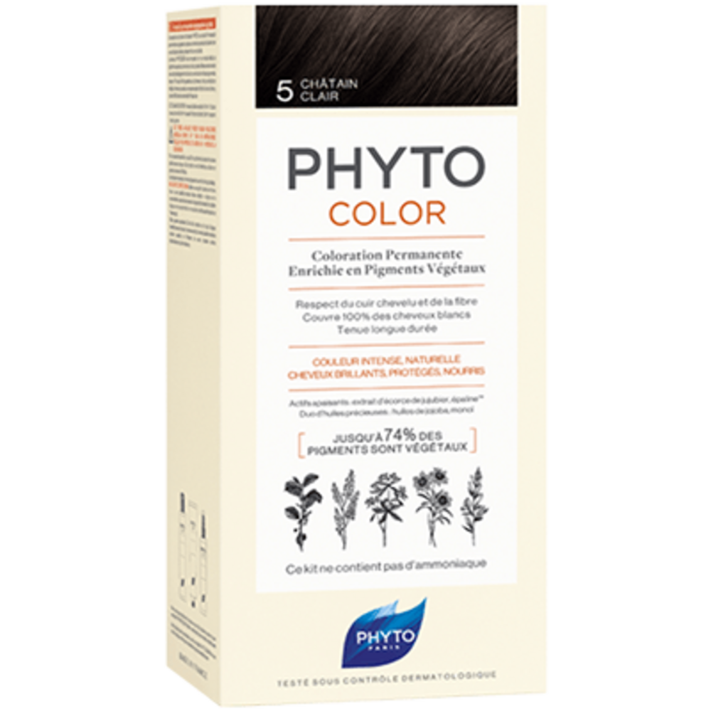 Photo de Phyto phytocolor 5 châtain clair Phyto Phyto phytocolor 5 châtain clair Phyto-223178