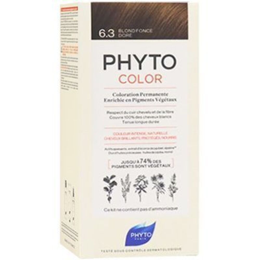 Photo de Phyto phytocolor 6.3 blond foncé doré Phyto Phyto phytocolor 6.3 blond foncé doré Phyto-223182