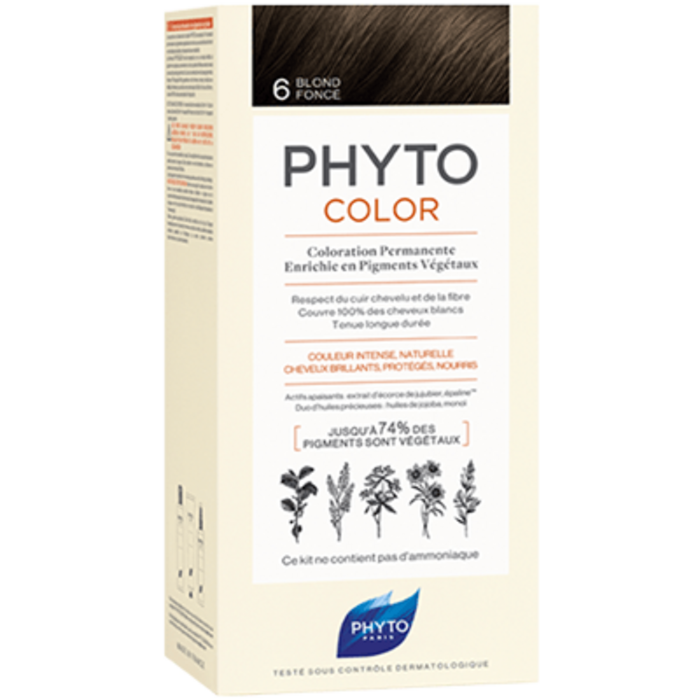 Photo de Phyto phytocolor 6 blond foncé Phyto Phyto phytocolor 6 blond foncé Phyto-223181