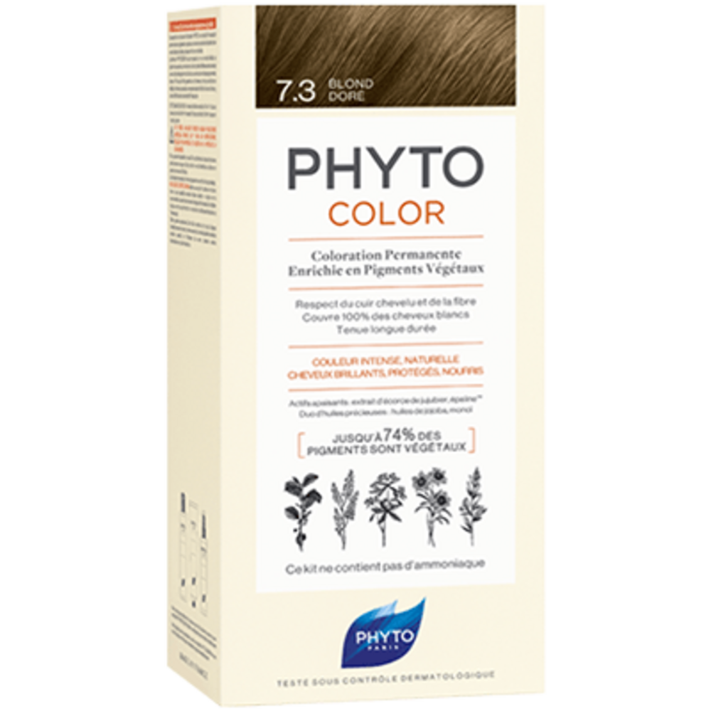 Photo de Phyto phytocolor 7.3 blond doré Phyto Phyto phytocolor 7.3 blond doré Phyto-223186