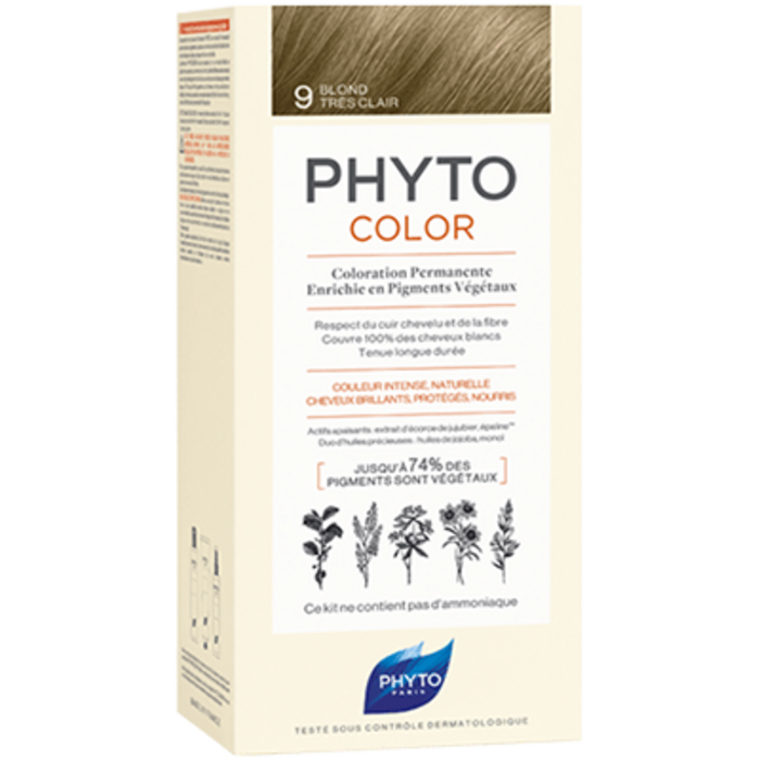 Photo de Phyto phytocolor 9 blond très clair Phyto Phyto phytocolor 9 blond très clair Phyto-223189