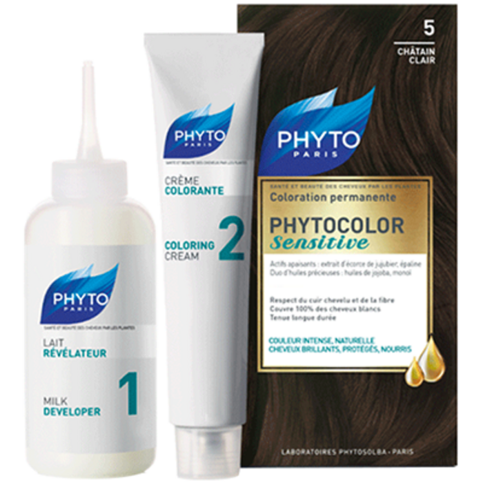 Photo de Phyto phytocolor sensitive 5 chatain clair Phyto Phyto phytocolor sensitive 5 chatain clair Phyto-213843