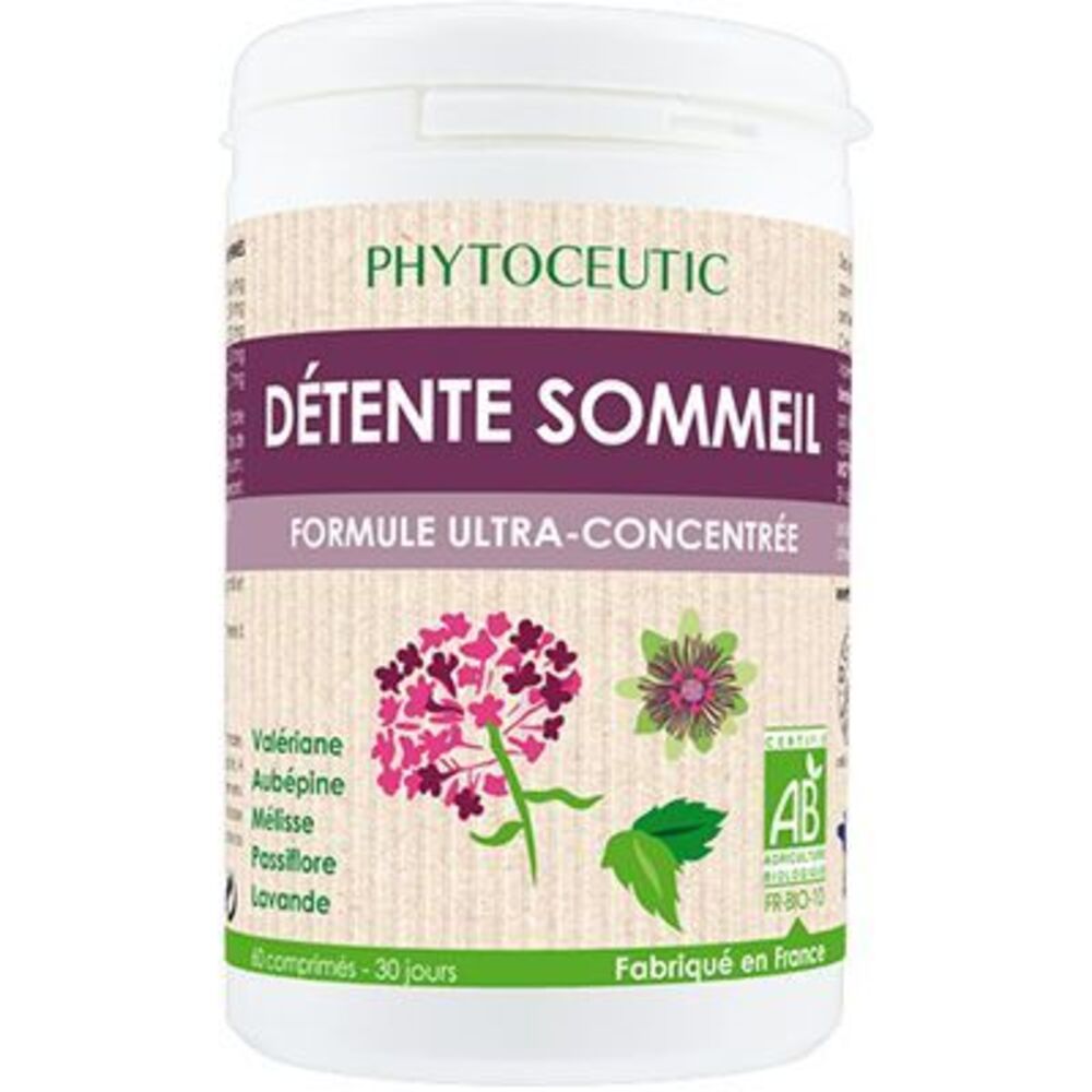 Photo de Phytoceutic détente sommeil 60 comprimés Phytoceutic Phytoceutic détente sommeil 60 comprimés Phytoceutic-8180