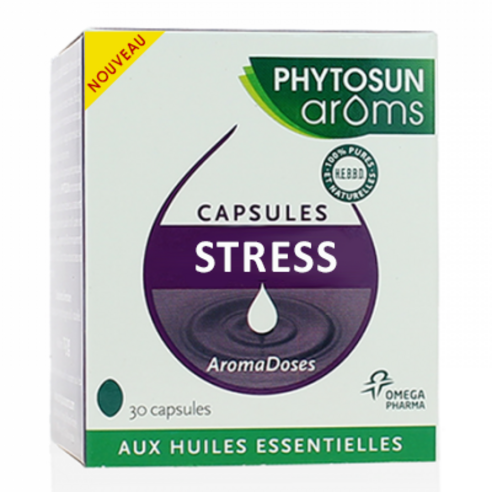 Phytosun aroms aromadoses stress aux huiles essentielles  30 capsules