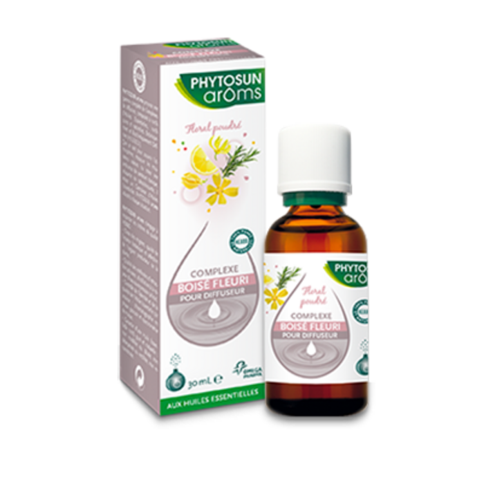 Photo de Phytosun aroms complexe boisé fleuri 30ml Phytosun arôms Phytosun aroms complexe boisé fleuri 30ml Phytosun arôms-211261