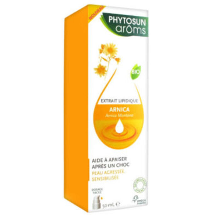 Phytosun aroms extrait lipidique arnica 50ml Phytosun arôms-216099