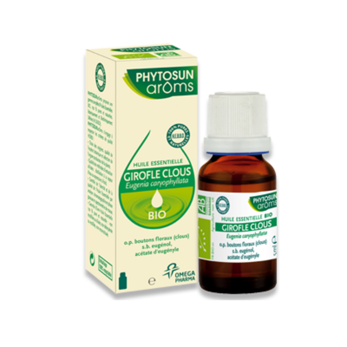 Photo de Phytosun aroms girofle clous bio 10ml Phytosun arôms Phytosun aroms girofle clous bio 10ml Phytosun arôms-221262