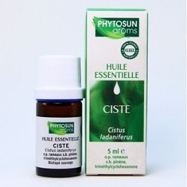 Phytosun aroms huile essentielle de ciste - 5.0 ml - huiles essentielles hebbd - phytosun arôms -5153