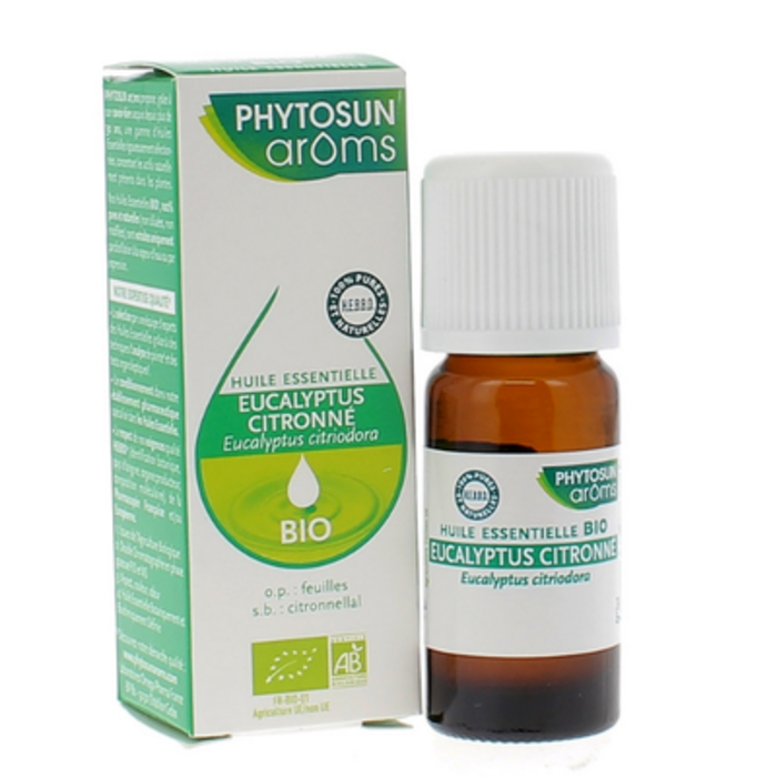 Photo de Phytosun aroms huile essentielle eucalyptus citronné 10ml Phytosun arôms Phytosun aroms huile essentielle eucalyptus citronné 10ml Phytosun arôms-225964