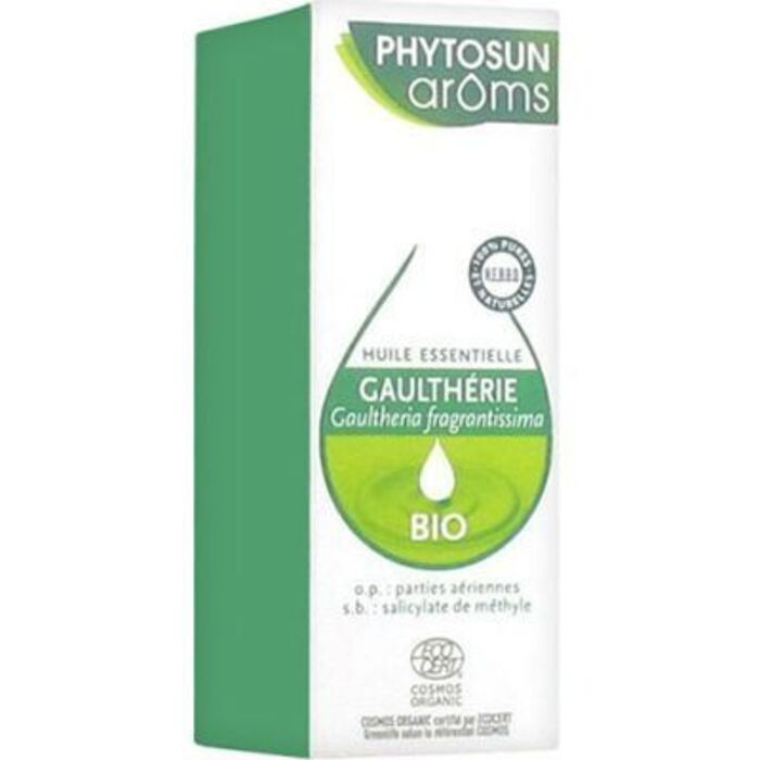 HUILE ESSENTIELLE GAULTHERIE BIO 10ML PHYTOSUN AROMS