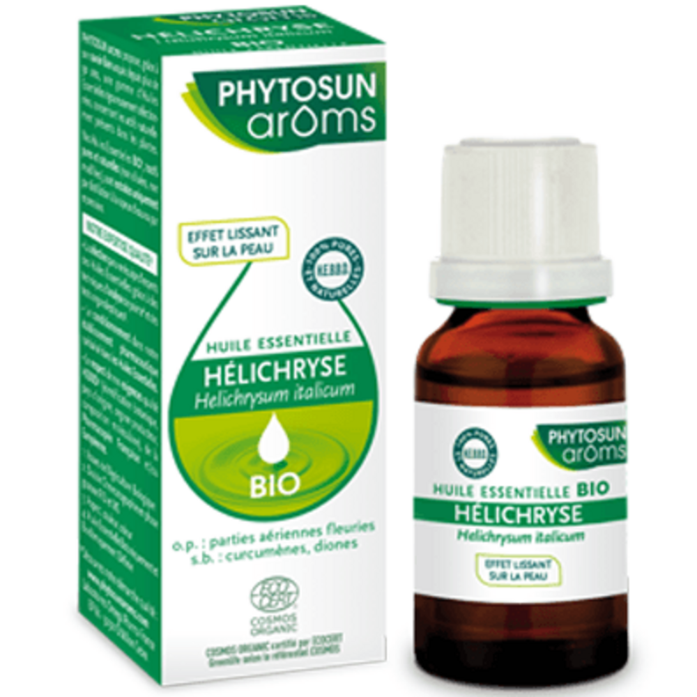 Photo de Phytosun aroms huile essentielle hélichryse bio 5ml Phytosun arôms Phytosun aroms huile essentielle hélichryse bio 5ml Phytosun arôms-223405