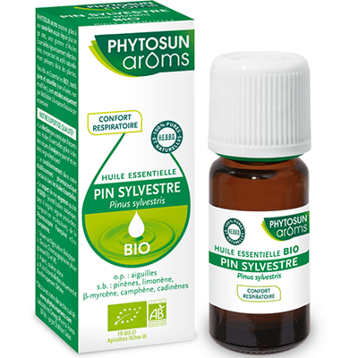 Photo de Phytosun aroms huile essentielle pin sylvestre bio 5ml Phytosun arôms Phytosun aroms huile essentielle pin sylvestre bio 5ml Phytosun arôms-229104