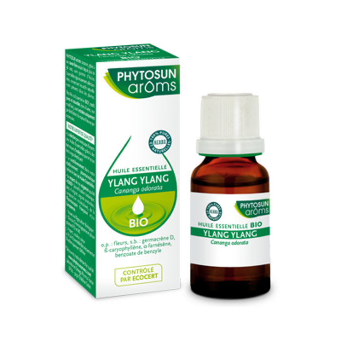 Photo de Phytosun aroms huile essentielle ylang ylang 5ml Phytosun arôms Phytosun aroms huile essentielle ylang ylang 5ml Phytosun arôms-226680