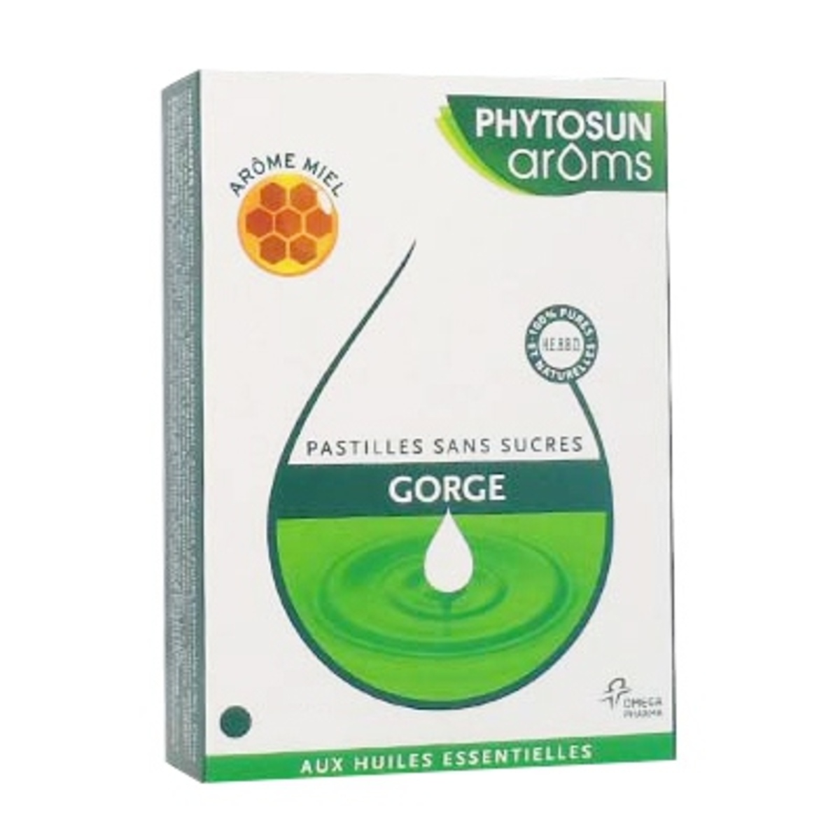 Phytosun aroms pastilles gorge  miel  24.0 unites  gamme respiration