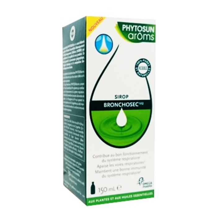 Photo de Phytosun aroms sirop gorge bronchosec - 150ml Phytosun arôms Phytosun aroms sirop gorge bronchosec - 150ml Phytosun arôms-206567