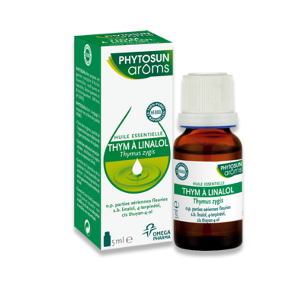 Phytosun aroms thym a linalol  5.0 ml  huiles essentielles hebbd