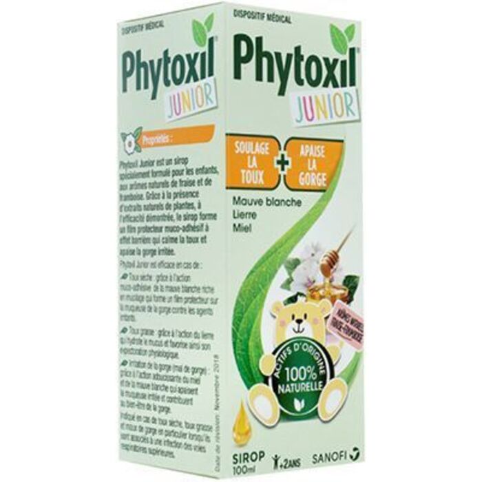 Phytoxil junior toux et gorge 100ml Sanofi-228547