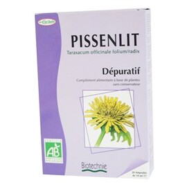 Pissenlit bio - 20 ampoules - divers - biotechnie la cour'tisane -136579
