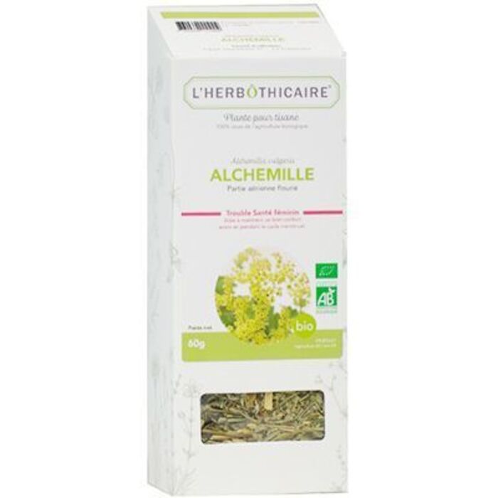 Photo de Plante pour tisane alchemille bio 60g L'herbothicaire Plante pour tisane alchemille bio 60g L'herbothicaire-220342