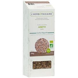 Plante pour tisane aneth bio 100g - l'herbothicaire -220343
