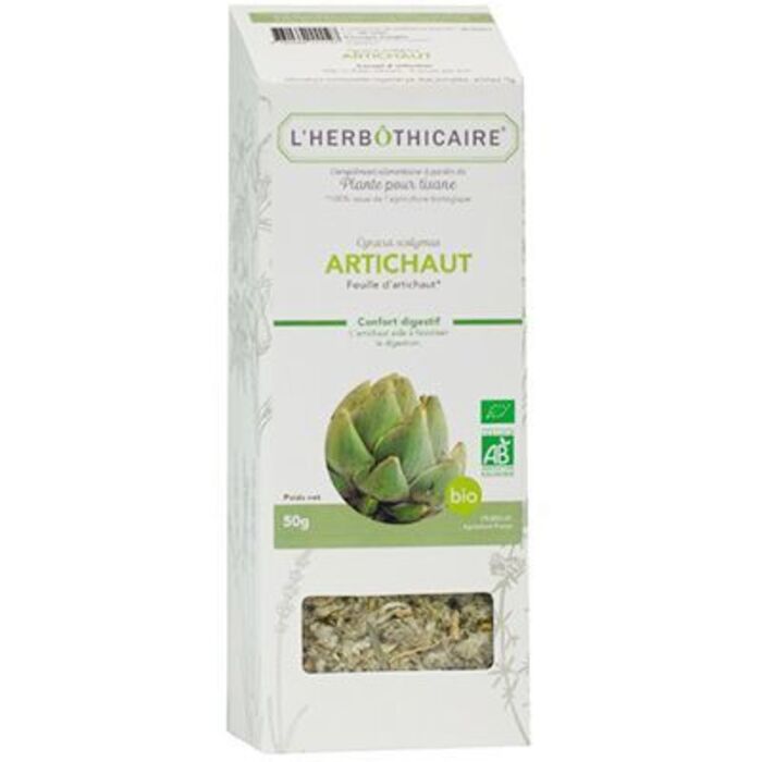 Photo de Plante pour tisane artichaut bio 50g L'herbothicaire Plante pour tisane artichaut bio 50g L'herbothicaire-220345