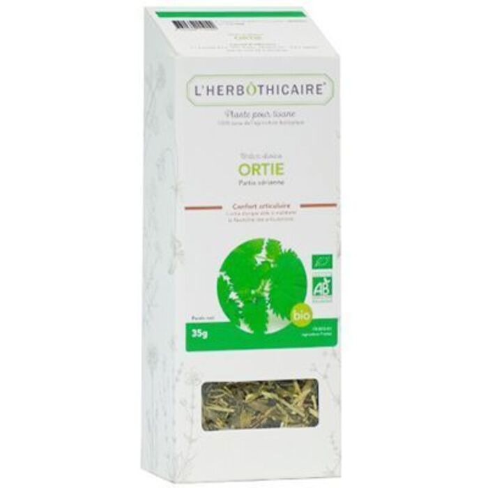Photo de Plante pour tisane ortie bio 35g L'herbothicaire Plante pour tisane ortie bio 35g L'herbothicaire-220384