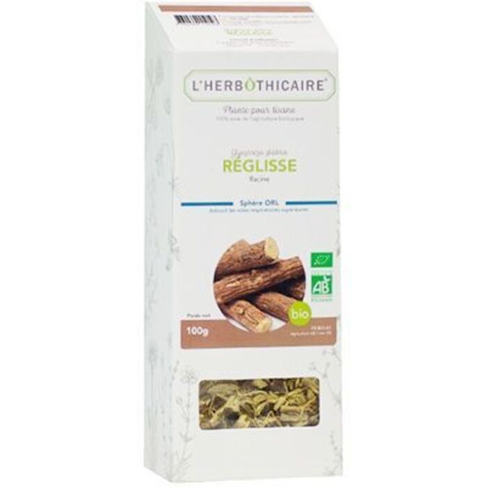 Photo de Plante pour tisane réglisse bio 100g L'herbothicaire Plante pour tisane réglisse bio 100g L'herbothicaire-220389