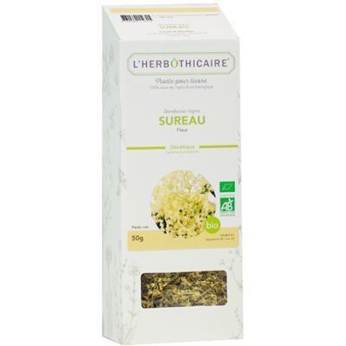 Photo de Plante pour tisane sureau bio 50g L'herbothicaire Plante pour tisane sureau bio 50g L'herbothicaire-220392