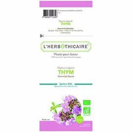 Plante pour Tisane Thym Bio 80g - L'HERBOTHICAIRE -215318