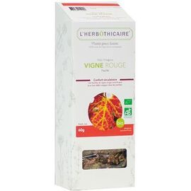 Plante pour Tisane Vigne Rouge Bio 60g - L'HERBOTHICAIRE -220395