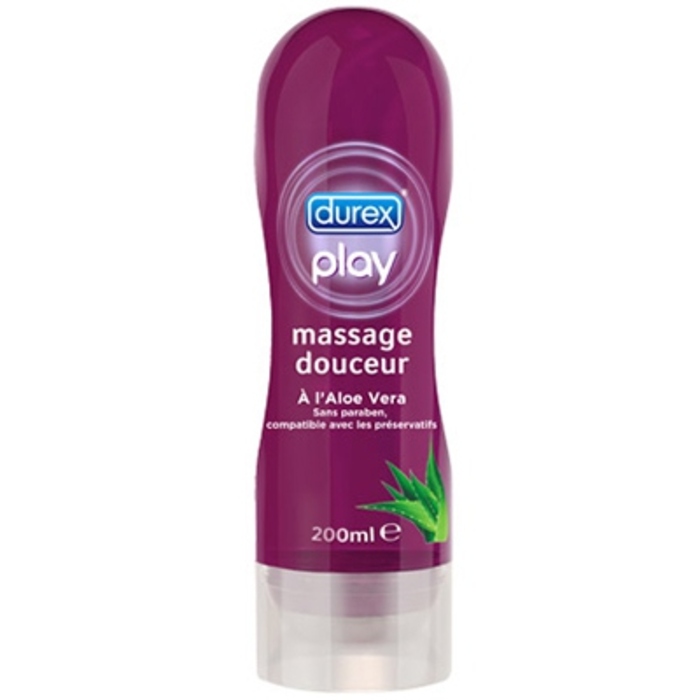 Photo de Play massage douceur aloe vera - sans paraben - flacon 200 ml Durex Play massage douceur aloe vera - sans paraben - flacon 200 ml Durex-195423