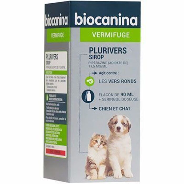Photo de Plurivers sirop 90ml Biocanina Plurivers sirop 90ml Biocanina-215470