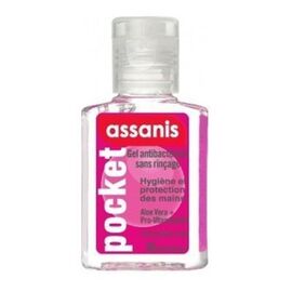 Pocket gel antibactérien sans rinçage bubble gum 20ml - assanis -221186