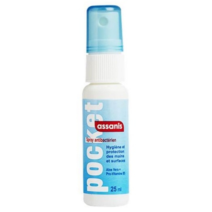 Photo de Pocket spray antibactérien 25ml Assanis Pocket spray antibactérien 25ml Assanis-196946