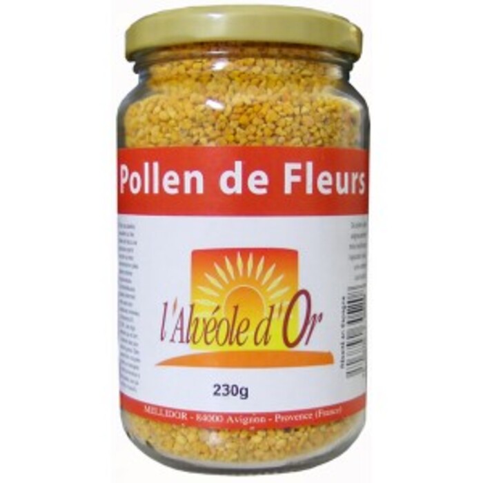 Photo de Pollen de fleurs - 230 grammes Alveole d'or Pollen de fleurs - 230 grammes Alveole d'or-133405