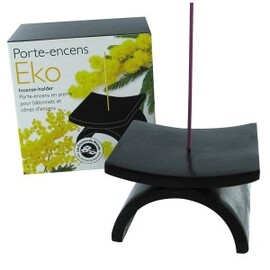 Porte encens Eko noir - divers - Florisens -135961