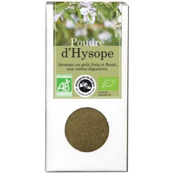 Photo de Poudre d'hysope bio - boîte de 40 g Florisens Poudre d'hysope bio - boîte de 40 g Florisens-135775