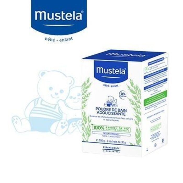 Poudre De Bain Adoucissante 6x30g Mustela Achat Au Meilleur Prix Pharmacie En Ligne