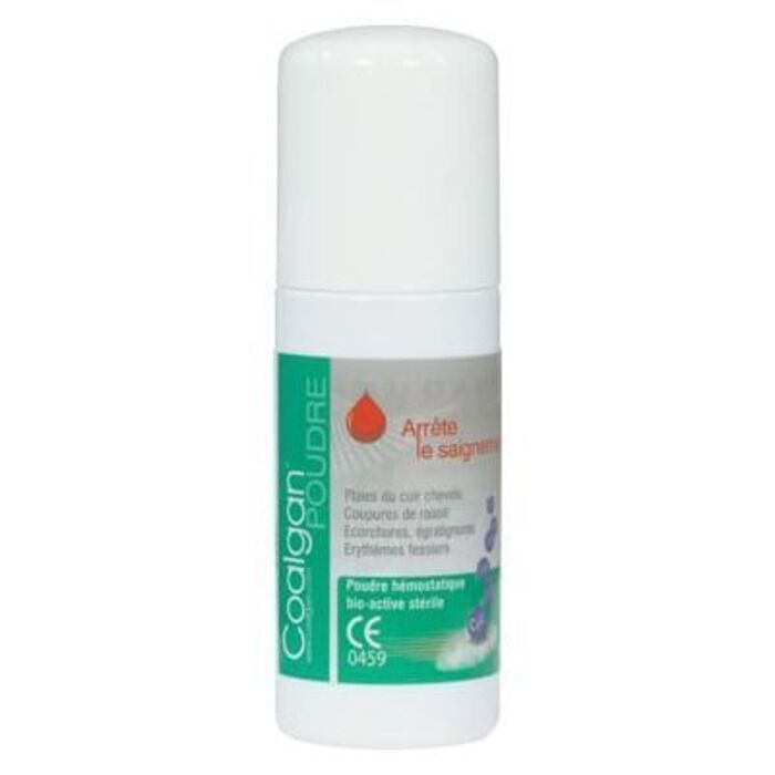 Photo de Poudre hémostatique bio-active stérile 8g Coalgan Poudre hémostatique bio-active stérile 8g Coalgan-147689