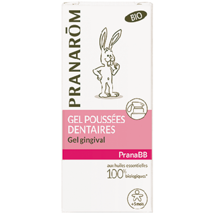 Photo de Pranabb gel poussées dentaires bio 15g Pranarom Pranabb gel poussées dentaires bio 15g Pranarom-143732