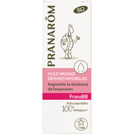 Pranabb huile de massage lmmunité bio 10ml - divers - pranarôm -141013