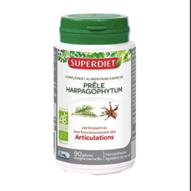 Prele harpagophytum bio - 90 gélules - 90.0 unités - les gélules de plantes bio - super diet -11102