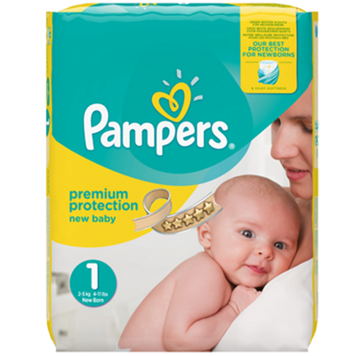 Photo de Premium protection 2-5kg taille 1 Pampers Premium protection 2-5kg taille 1 Pampers-214257