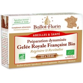 Préparation dynamisée gelée royale Française - 10.0 unites - Préparations dynamisées - Ballot flurin -133697